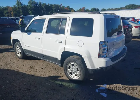 2016 Jeep Patriot Sport from USA, damaged, VIN 1C4NJRBB3GD632354